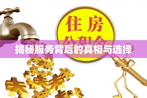 恩施揭秘服务背后的真相与选择